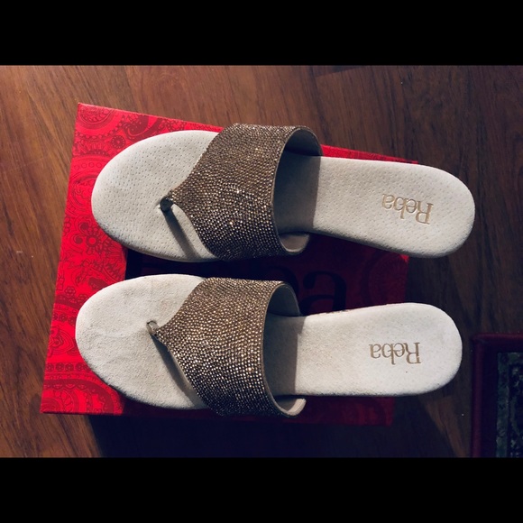 Reba Shoes - Reba 4 inch cork wedge. New never worn! Reba Shoes - Reba 4 inch cork wedge. New never worn!